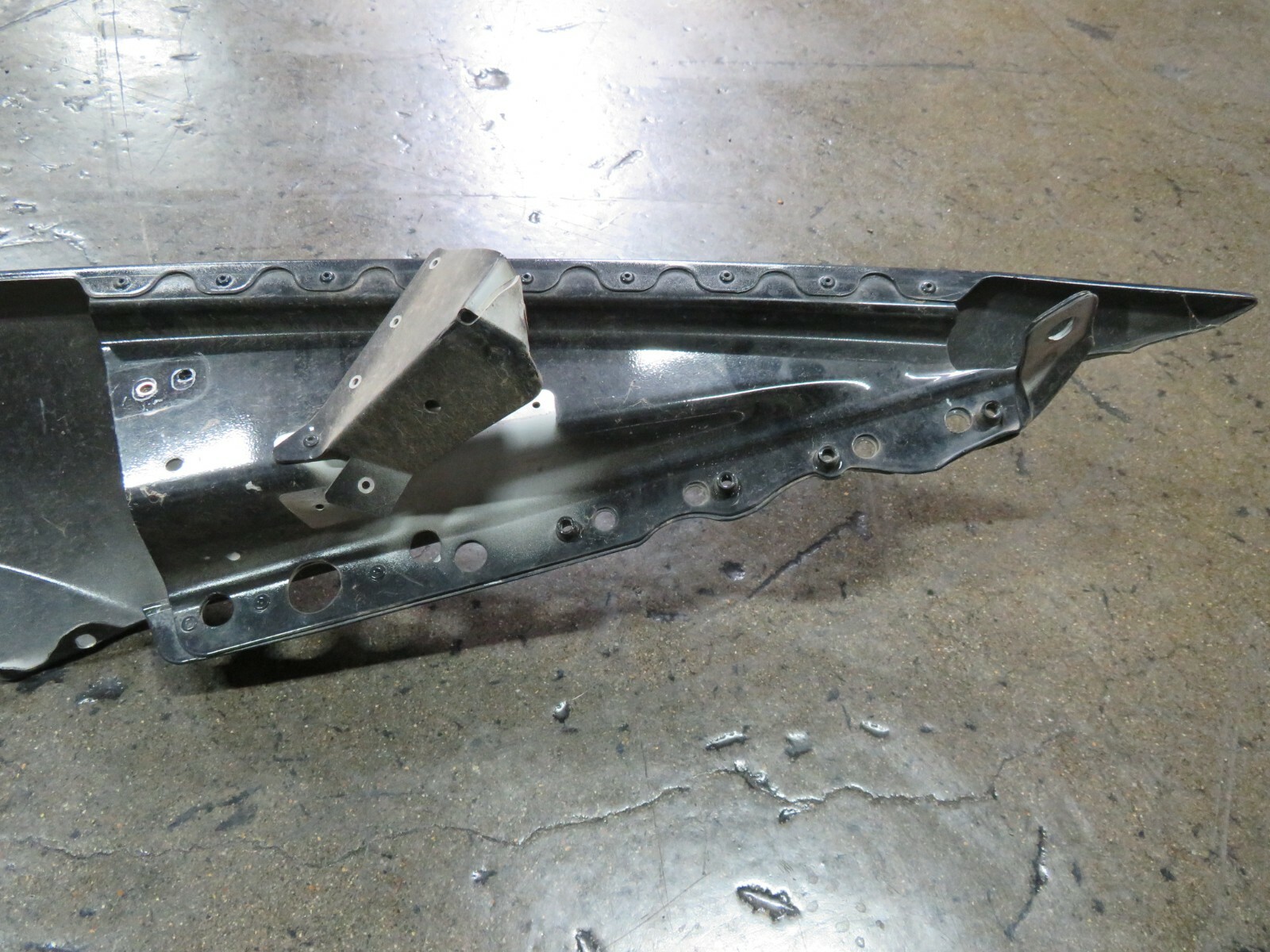 04-08 Lamborghini Gallardo, LH, Left, Fender, Grey, Damaged, Used, P/N 400821021