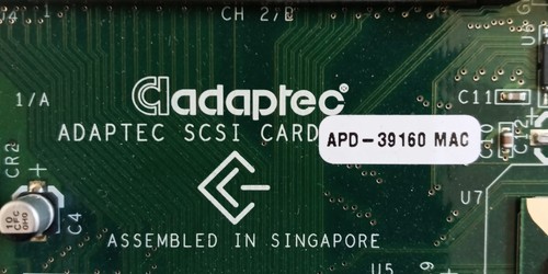 Adaptec VHDCI SCSI Board model ADP-39160 - 2 Channel - Clean - Afbeelding 2 van 3