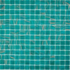 Piastrelle IN Vetro A Mosaico Turchese Verde Mosaikplatte 230-ga67_B 1 Tulipani