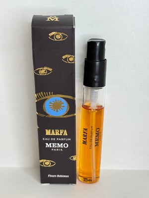 Memo Paris Marfa Eau De Parfum EDP 0.33oz / 10ml NEW