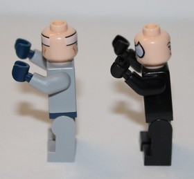 2 DC Comics Lego Minifigures from set #6858 Catwoman Catcycle City Chase