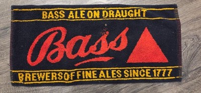 Authentic Vintage - Bass Ale - Cotton Bar Beer Towel Runner