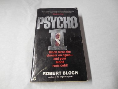 Psycho II by Robert Bloch (1st Ed Book, 1982) Paperback Horror