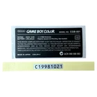 Stickers Game Boy Color