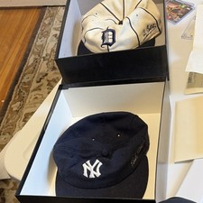 Roman Classic Autograph Collection Babe Ruth Ty Cobb Hats Set Authentic