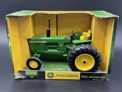 John Deere 4020 tractor Wide Front End ERTL 1/16 New In Box 15729