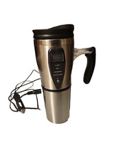 Smart Gear 12V Digital Heated Travel Mug 4 Heat Zones Programmable Insulated
