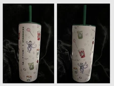 NEW ⭐ Starbucks x Roller Rabbit 2025 Stainless Steel Tumbler Monkey HTF