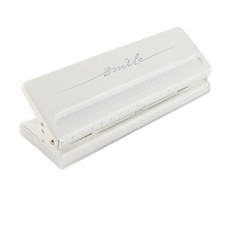 Adjustable 6-Hole Desktop Punch Puncher For A4 A5 A6 B7 Dairy Planner EFMD