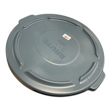 Rubbermaid Brute Plastic 32 gal Garbage Can L...