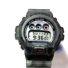 Casio G-Shock FIFA 1998 DW-6900WF Unused Clear Gray Rare Memorabilia