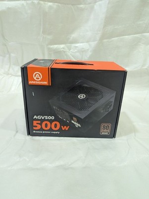 ARESGAME AGV Series 500W Power Supply, 80 plus Bronze Certified, Non Modular Pow