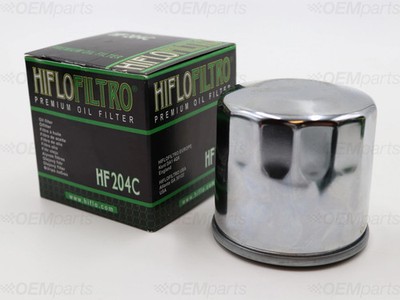 HiFlo Chrome Oil Filter HONDA VT 1300 (2010-2016)