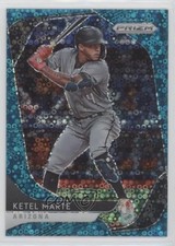 2020 Panini Prizm Tier II Quick Pitch Teal Donut Circle 2/15 Ketel Marte jg5