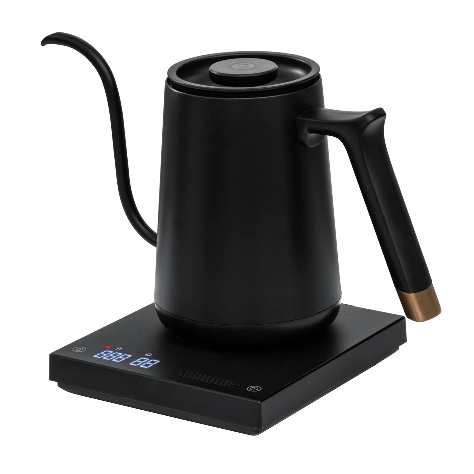 TIMEMORE Fish Smart Electric Coffee Kettle 600ML, Gooseneck Pour Over Kettle ...