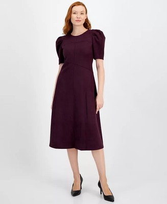 anne klein a line midi dress Anne Klein A-Line Midi Dress