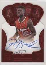 2013 Panini Preferred Crown Royale Rookies Red 5/75 Reggie Bullock #268 Auto s6i