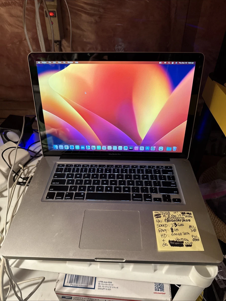 2012 Apple MacBook Pro 15.4 Inch Laptops for sale - eBay