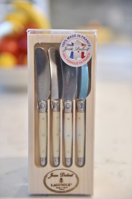 Jean Dubost Laguiole  4 Pc. Cheese Spreader Set NEW !!