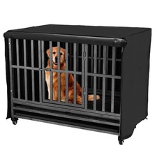 38 inch Heavy Duty Dog Crate Cover Durable 600D Oxford Fabric