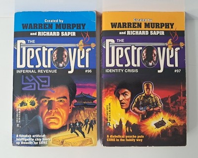 Vintage The Destroyer Books 96/97 PB Infernal Revenue/Identity Crisis 1994