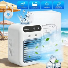 Portable Air Conditioner Fan Mini USB Humidifier Personer Ice Cooler Fan...