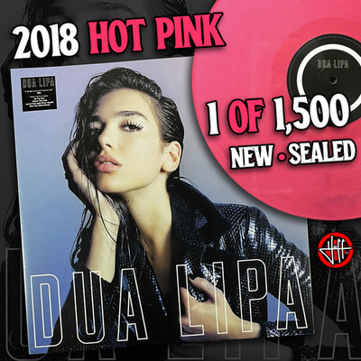 [ 2018 HOT PINK ] DUA LIPA LIMITED EDITION #1 OF 1500 | NEW SEALED | Warner Bros