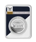 1 oz silver U.S. Navy In Tep .999 Pure Fine BU US Navy Military Limited