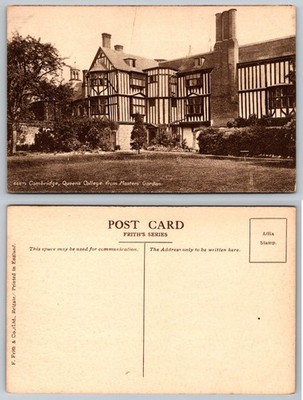 Cambridge Queens' College Masters' Garden F. Frith & Co. Postcard UK