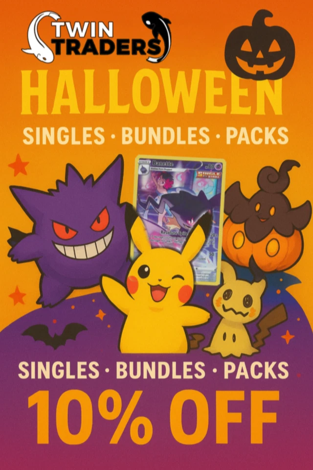 🎉 Pokémon Singles/Packs LIVE + TWINTRADERS BOOSTERS — Starting at £0.99