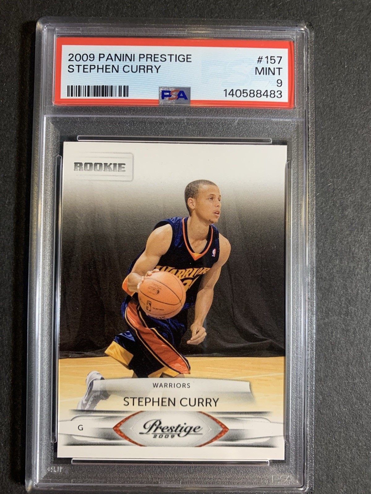 2009-10 Panini Prestige - Rookie Stephen Curry #157 (RC) PSA 9