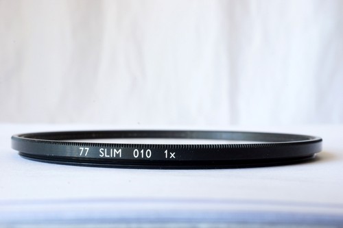 B+W 77mm slim 1x 010 Ultra-Thin UV Filter for Wide Angle Lenses Made in Germany