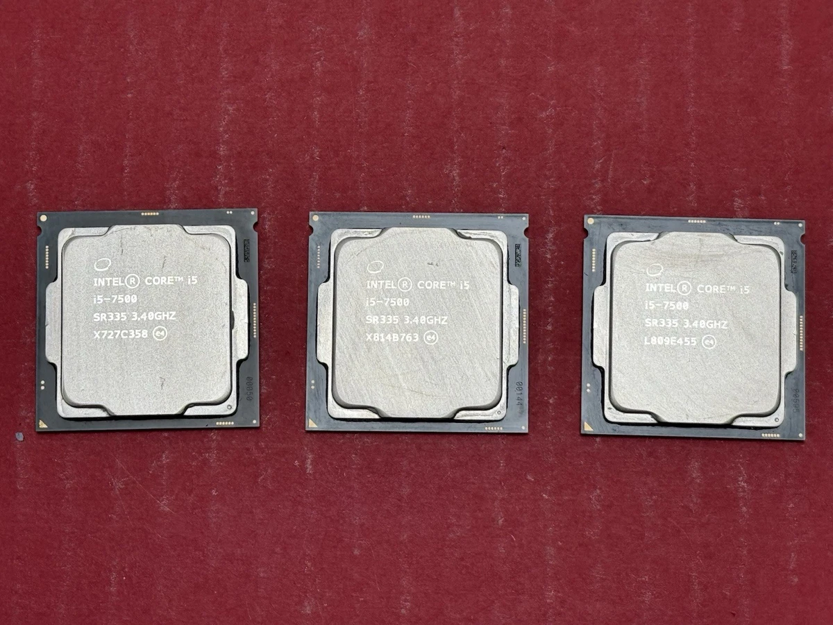 Intel Core i5-7500 Processor Model Computer Processors (CPUs) for