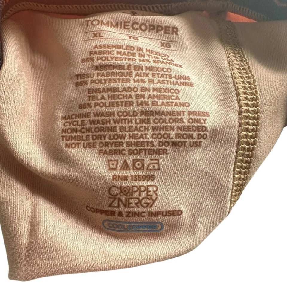 Tommie Copper Elbow Sleeves Set of 3 (Tan, Orange, Navy) Size XL NWOT - Image 2 of 4