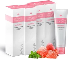 Natural Whitening Toothpaste, 3.9 OZ (Pack of 4)- Ounce 4) 