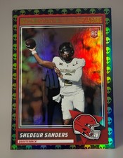 2025 NFL Score Shedeur Sanders RC Extraterrestrial Case Hit Refractor SSP Browns