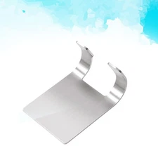 4 Pcs Stainless Steel Holder Hooks Self Adhesive for Bathroom Organizing