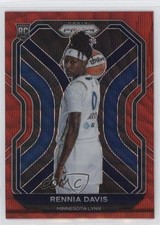 2021 Panini Prizm WNBA Ruby Wave Prizm Rennia Davis #97 09br
