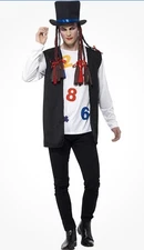 Smiffys 80s Pop Star Costume, Multicolor, M - Size 38-40