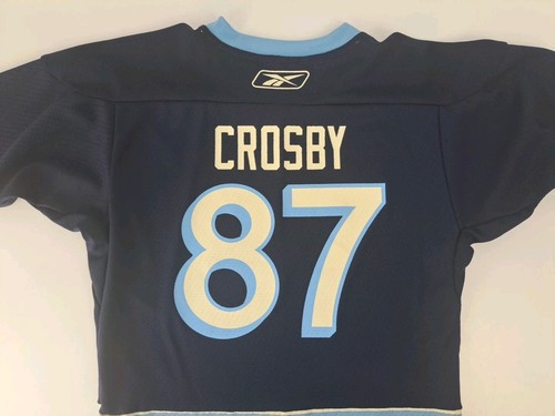 Reebok Sidney Crosby Pittsburgh Penguins 2011 NHL Winter Classic Trikot Jugend - Bild 11 von 15