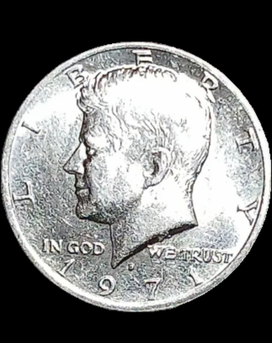 1971-D 50C Kennedy Half Dollar ULTRA RARE Upside DOWN EAGLE Error
