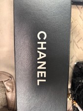 New CHANEL CH 4189-T-Q 395/T5 59mm Gold Titanium Aviator Sunglasses Italy Unisex