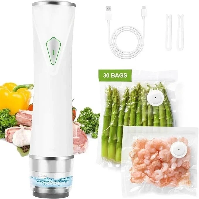 Compact Vacuum Sealer for Food (Vacuum Sealer Machine + 30 Reusable Vacuum Bags)
Opens in a new wind