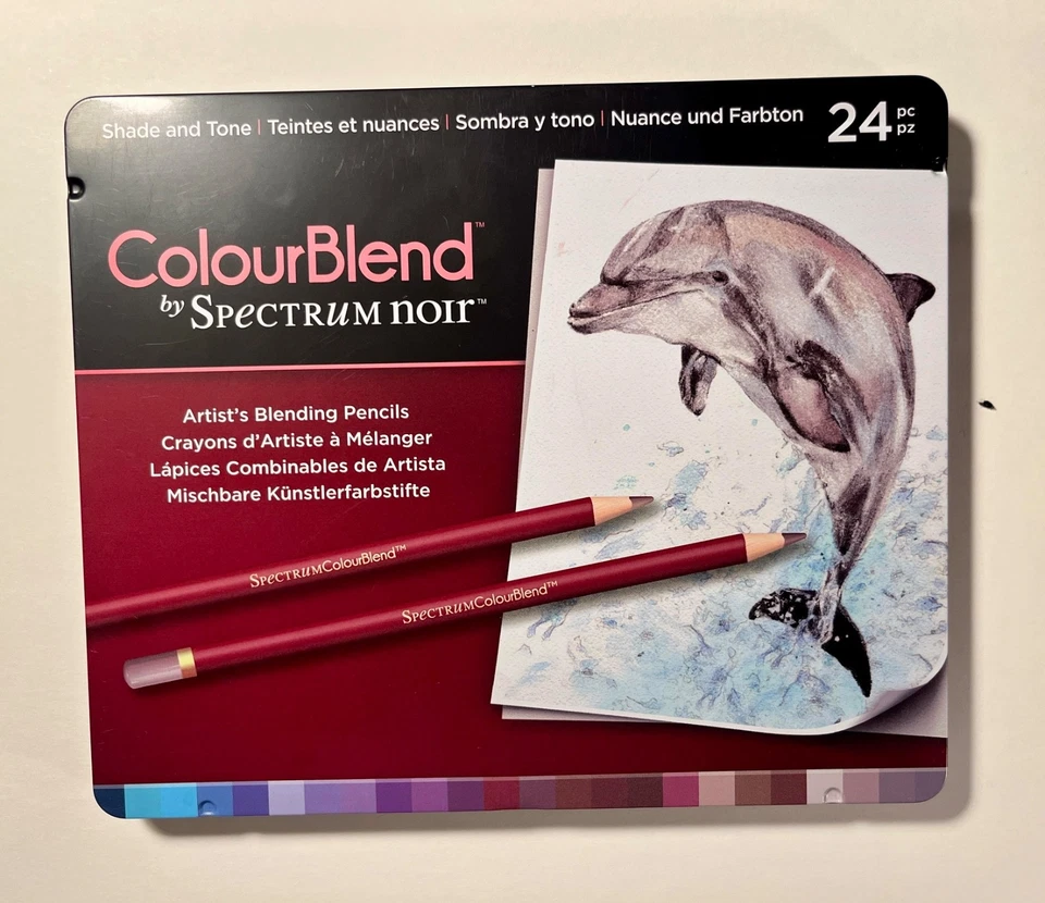 NEW! Set of 2 Spectrum Noir Colourblend 24 Piece Blending Pencils Total: 48 Pc - Image 2 of 4