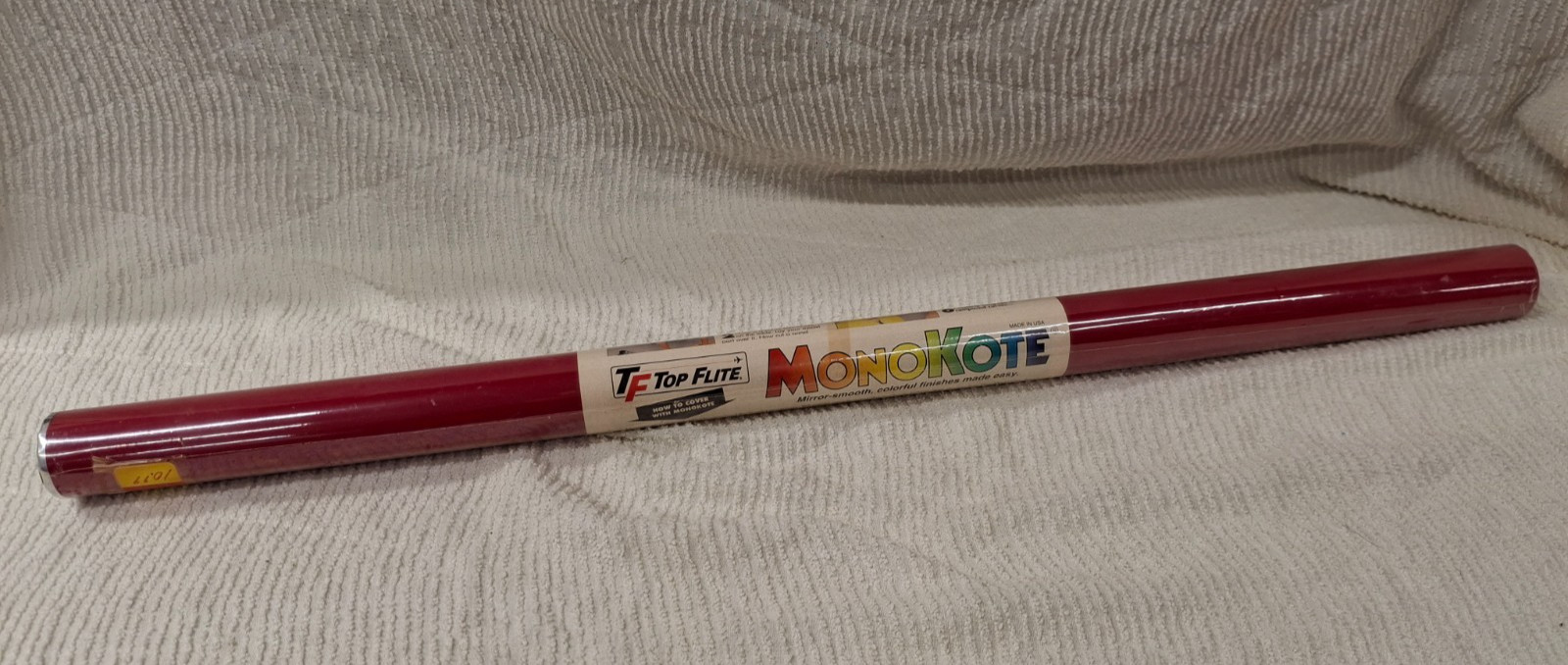 MONOKOTE 6 FEET ROLL DARK RED TOPQ0218 RC MODEL AIRPLANE COVERING FILM 1.8 METER