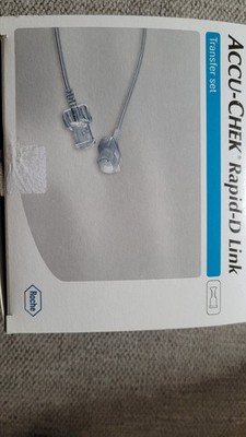 Accu Chek Rapid d link Tranferset 10x 50cm, MHD 4/ 2028