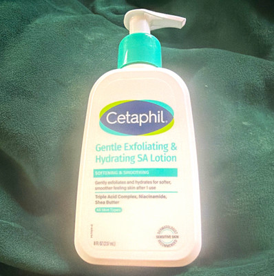 Cetaphil Gentle Exfoliating & Hydrating SA Lotion, 8 fl oz Pump, Fragrance-Free