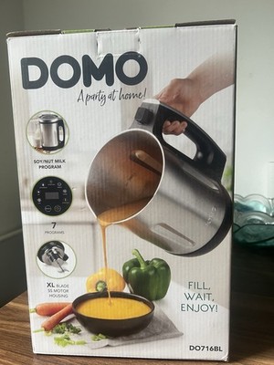 Domo  Soup Cooker Stainless Steel 2.2 L 7 Programmes LED with Memory Function