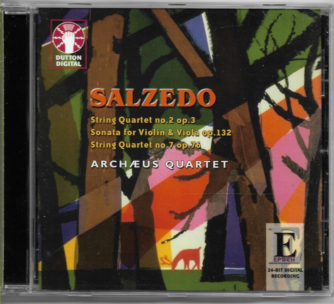 LEONARD SALZEDO Chamber Music ARCHAEUS QUARTET   DUTTON EPOCH CD Near Mint
