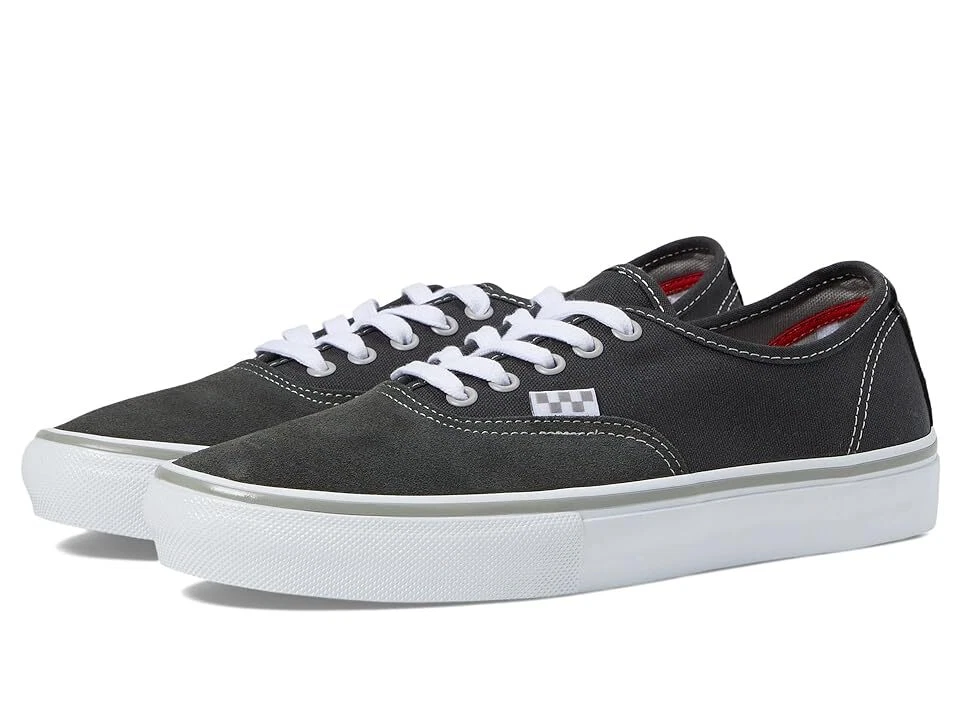 Scarpe da uomo autentiche Vans Skate grigio scuro bianco VN0A5FC8DGW
